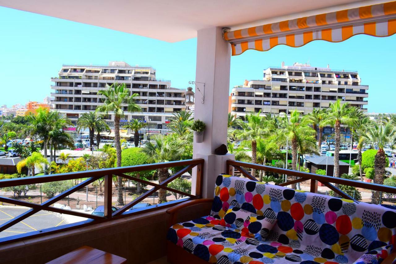 Sunny Summerland Los Cristianos, Ap With City And Ocean View Los Cristianos  Eksteriør bilde