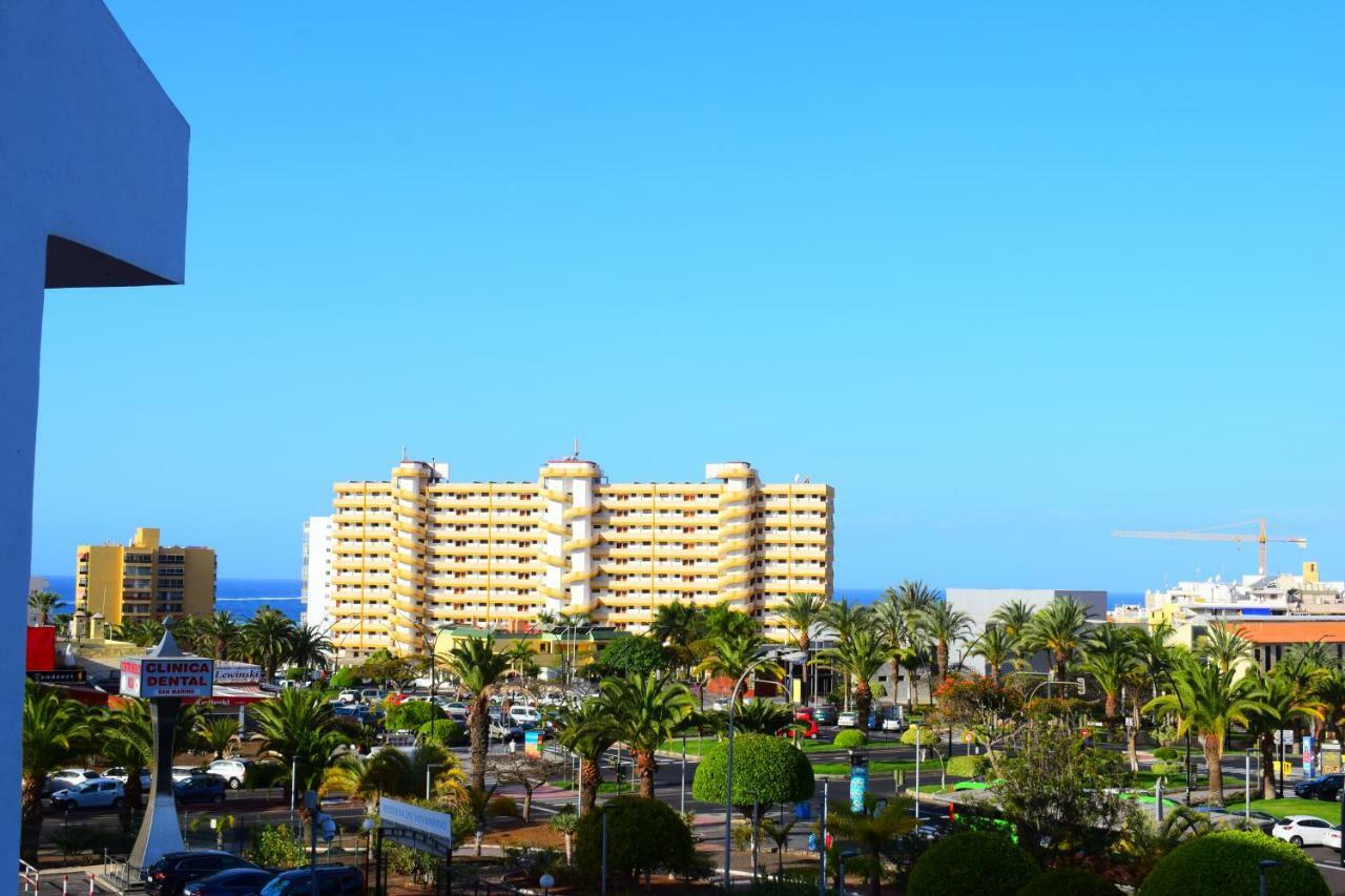 Sunny Summerland Los Cristianos, Ap With City And Ocean View Los Cristianos  Eksteriør bilde