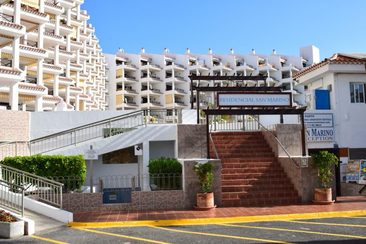 Sunny Summerland Los Cristianos, Ap With City And Ocean View Los Cristianos  Eksteriør bilde